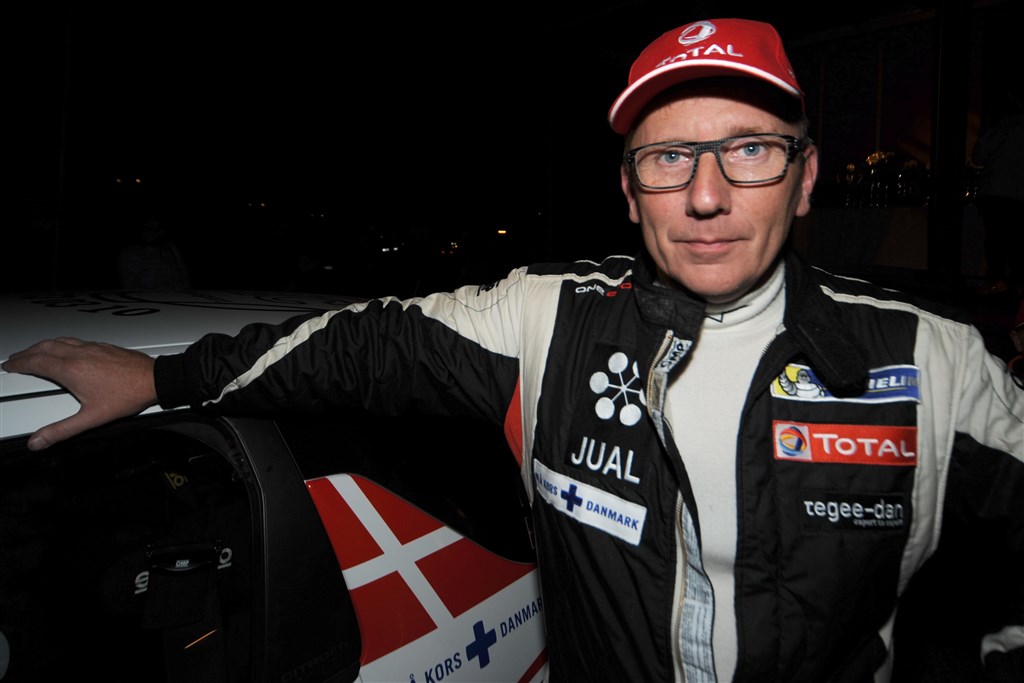 Ib Kragh tog andenplads ved Rallyshowet i Fårvang
(Foto: IK Rally Racing)